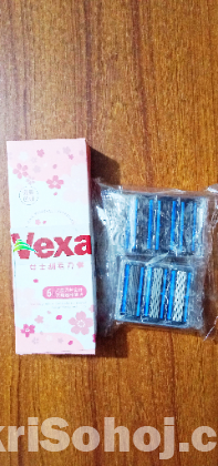 (13 Blades, 1 Handle & Cleaning Brush) Shaver Combo for Men